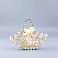 novelty hollowed out party handbag unusual new design lady wedding bag metallic bags for women