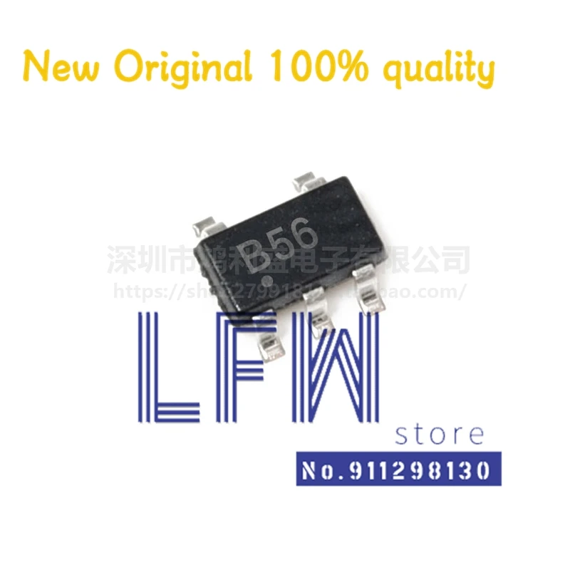 

5pcs/lot OPA656N/250 OPA656N OPA656 B56 SOT23-5 100% New&Original In Stock