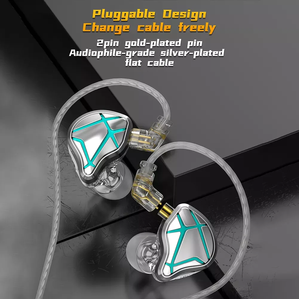 

NEW2023 1pcs In Ear 12mm Dynamic Bass Headphones Wired Earphone Ergonomic Noise Cancelling In Ear Earphones for Sports Game Musi