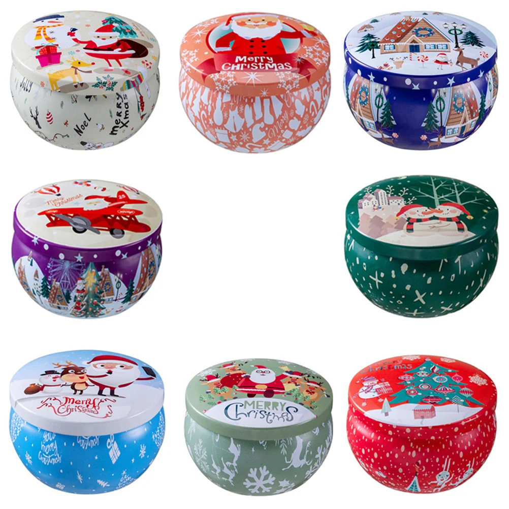 

Christmasscented Gift Set Giftshomearomatherapy Best Coworkers Fragrance Wax Jar Tin Travel Ornaments Friend Coworker Neighbor