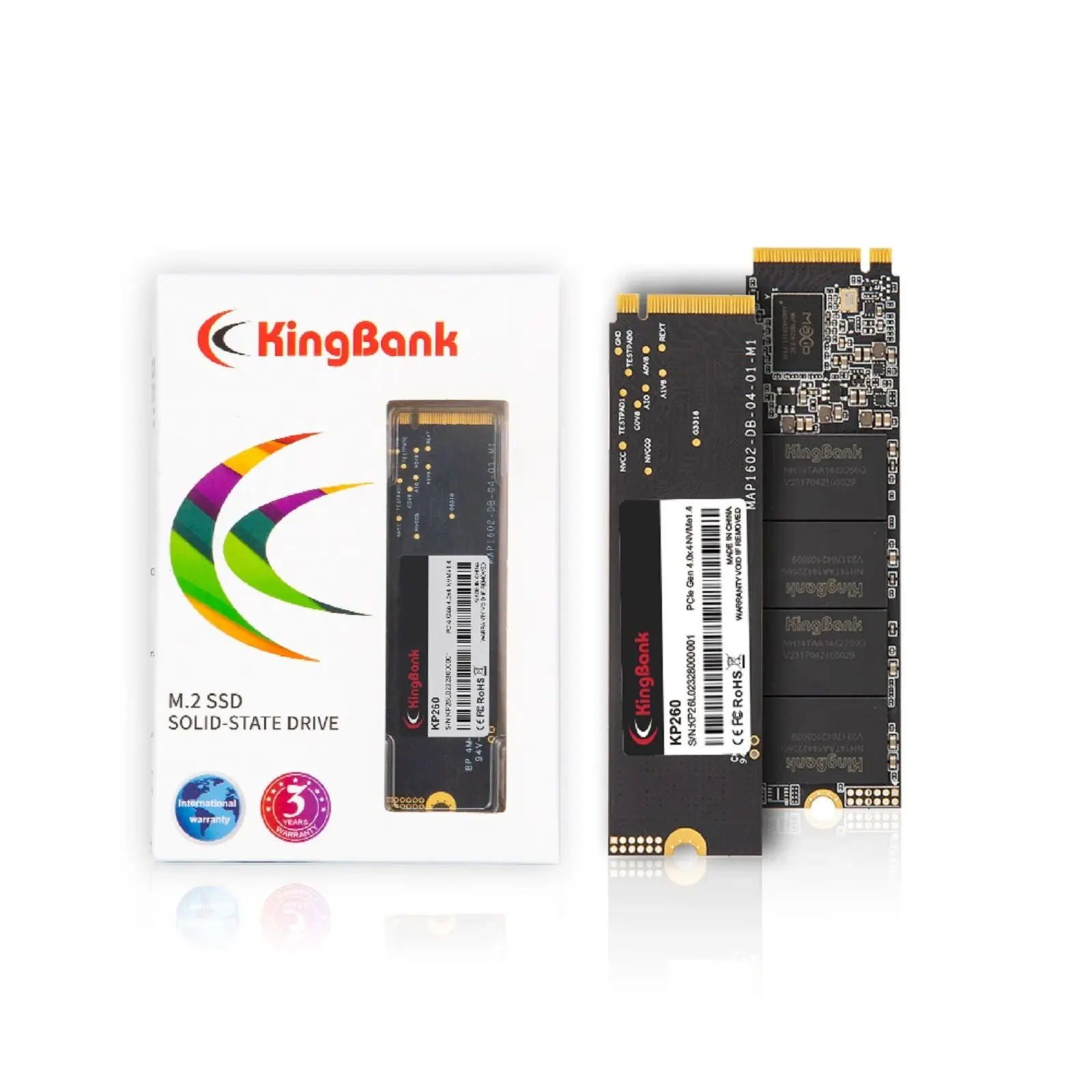 Kingbank kp260 gen4x4高速5000mbs1TB NVMe新品 Kingbank kp260 gen4x4高速5000mbs1TB NVMe新品