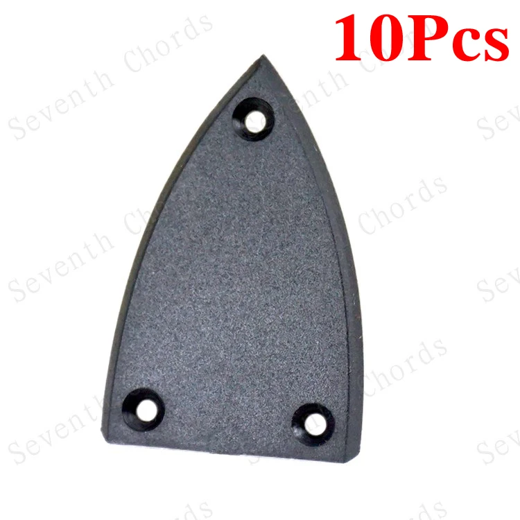 

10 Pcs Sanding Black Plastic Acoustic Electric Bass Guitar Truss Rod Cover