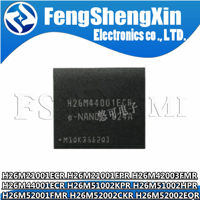 1 шт. чипы H26M21001ECR H26M21001FPR H26M42003FMR H26M44001ECR H26M51002KPR H26M51002HPR H26M52001FMR H26M52002CKR H26M52002EQR