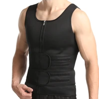 popular style newmens double obsidian with vest spandex reinforcement sweat rubber corset belting exercise waist and belly belt