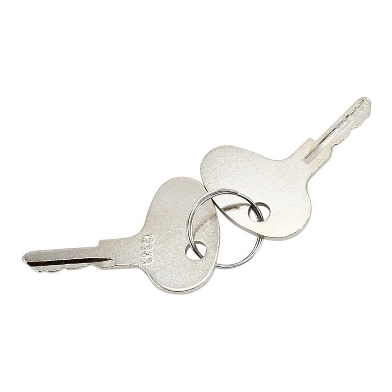 2 шт. ключи 12343 123243 912-0514920 совместимы с Mitsubishi Dozer BD2 вилочным погрузчиком Caterpillar