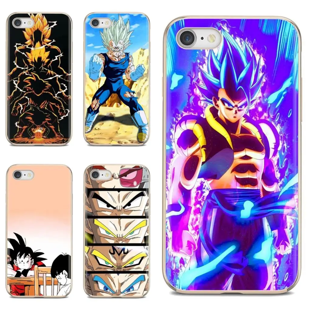 

For iPhone 10 11 12 13 Mini Pro 4S 5S SE 5C 6 6S 7 8 X XR XS Plus Max 2020 Silicone Cover Dragon Ball Cute