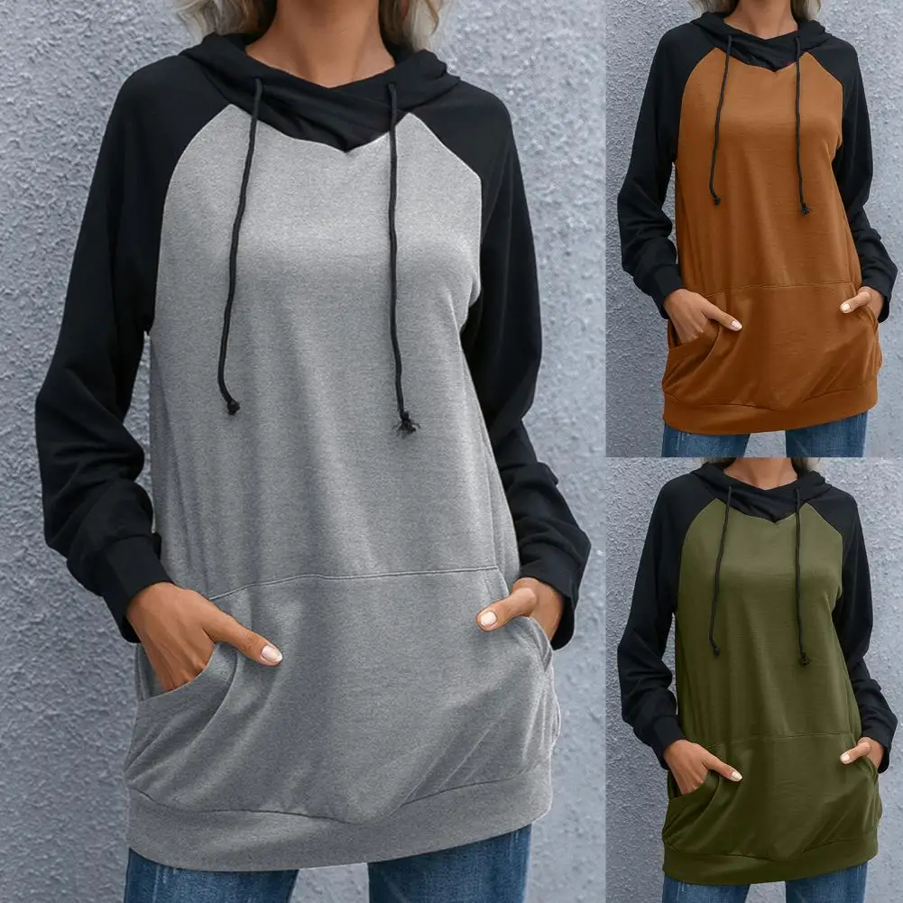 

Женский свитшот с длинным рукавом, свободного покроя