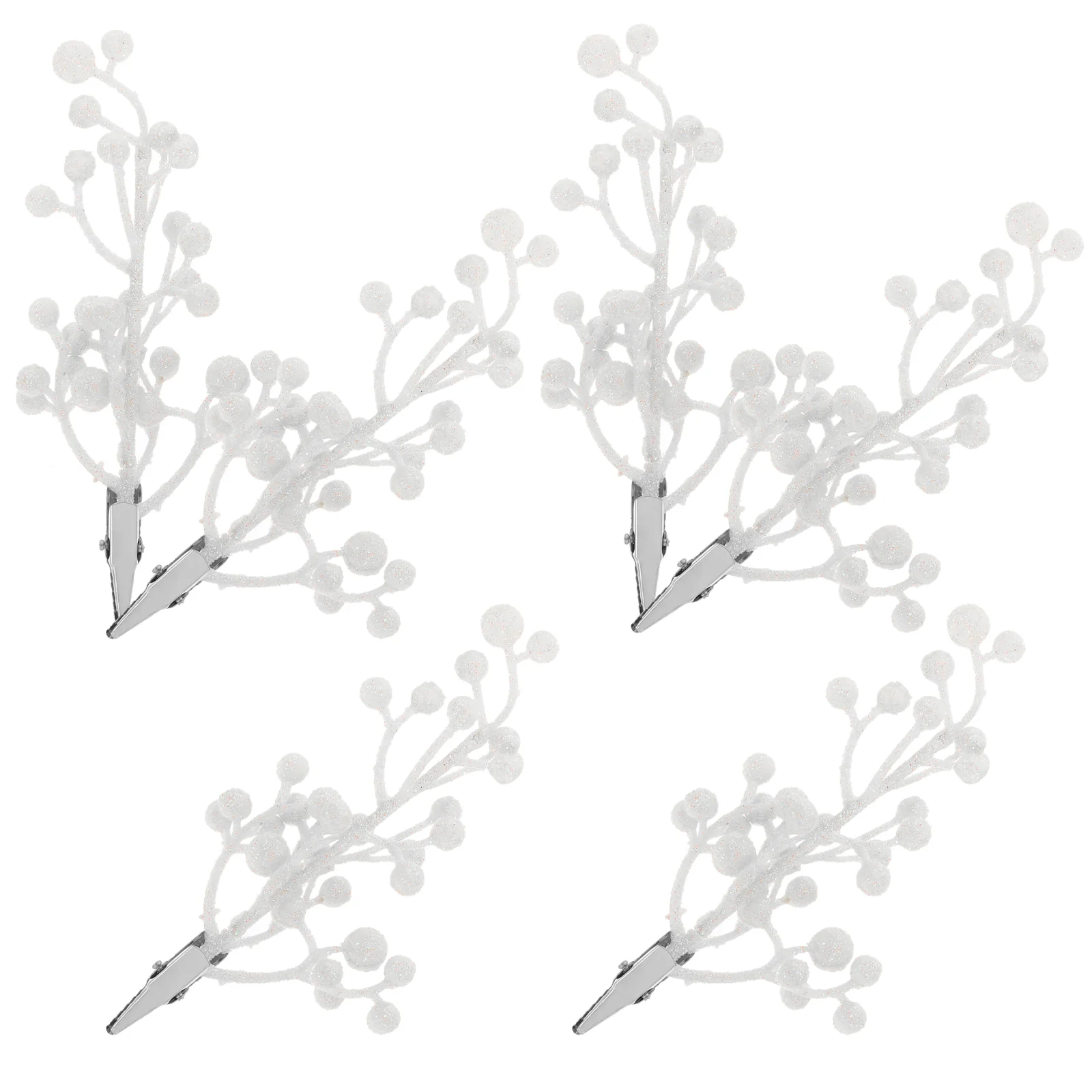 

6pcs Christmas Artificial Berry Stems Xmas Tree Ornaments Berry Stems Decoration