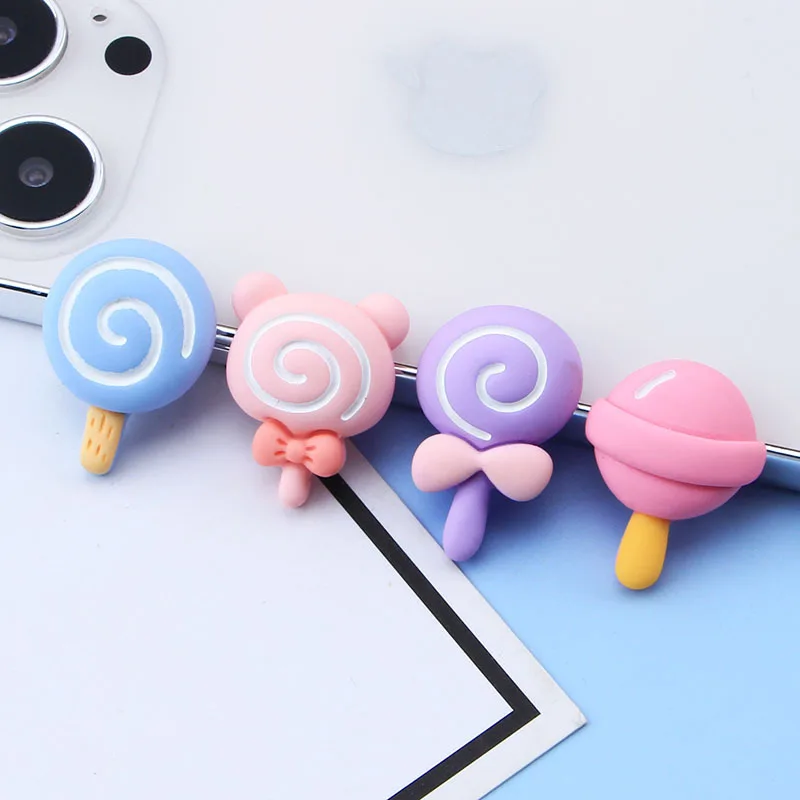 10 шт. новые милые мини-Мультяшные леденцы из смолы |