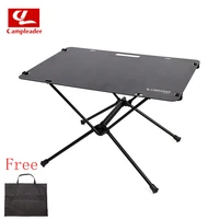 outdoor aluminum table plate camping table portable foldable table black aluminum plate table