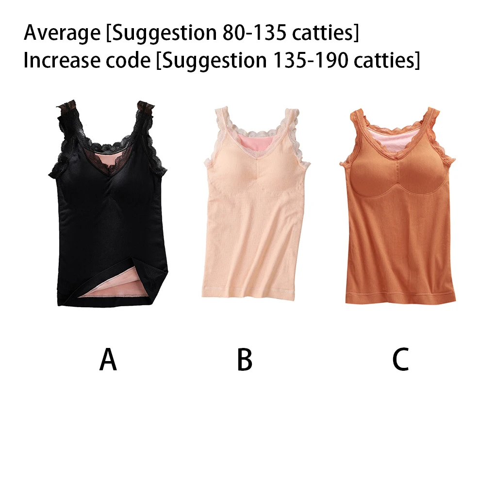 

Женское термобелье, утепленный укороченный топ без рукавов с подкладкой, акриловый кружевной модный сексуальный жилет с V-образным вырезом,...