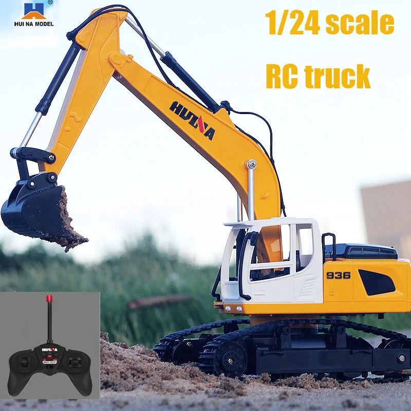 

1:20 RC Excavator 2.4G Remote Control Engineering Vehicle Crawler Truck Bulldozer Toys for Boys Kid 6CH Wireless Children Gifts