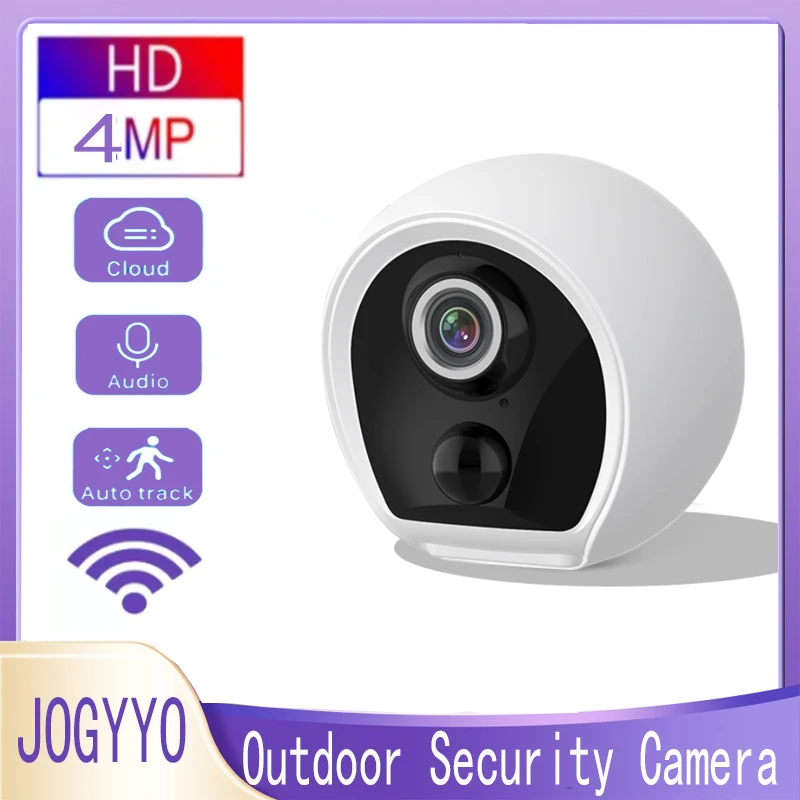 

4MP HD Беспроводная IP-камера с ночным видением и датчиком движения