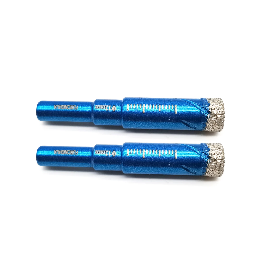 

2pcs 12mm Dry Round shank Vacuum Brazed diamond drill bits ceramie tile granite drilling core bits