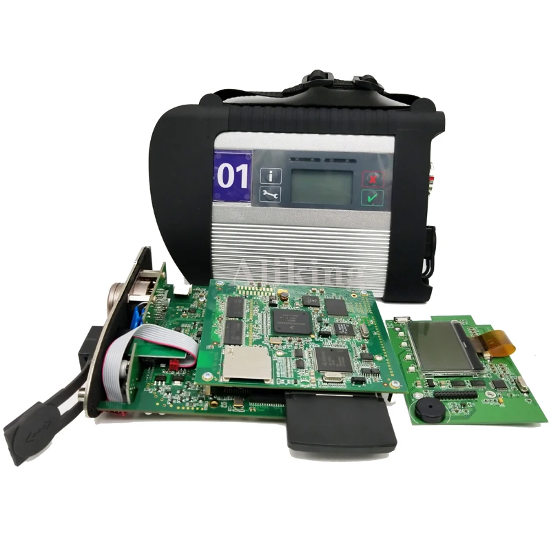 V09.2023 ЛУЧШИЙ полночиповый мультиплексор MB STAR C4 с WIFI SD Connect c4 Compact 4 ноутбук DE LL E7450 i5