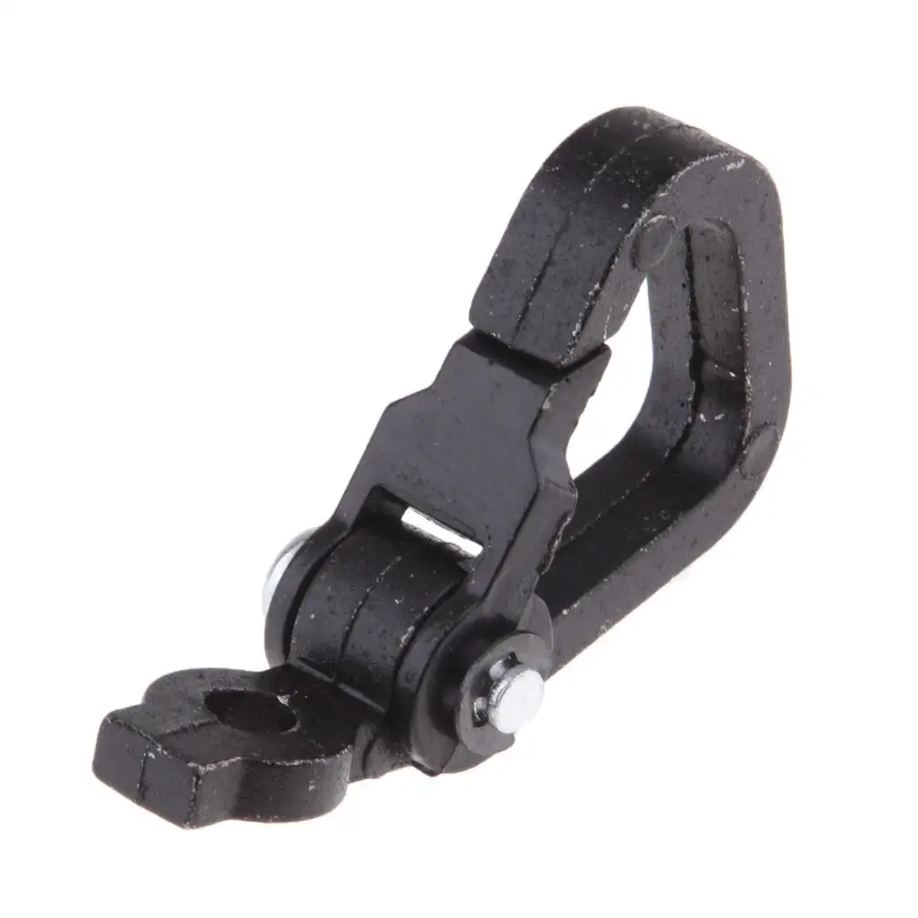 

Aluminum Motorcross ATV Clip Spring Clip Carabiner Helmet Holder Black