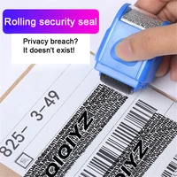 1pc roller stamp id protection confidential guard information data identity address blocker roller stamp tool