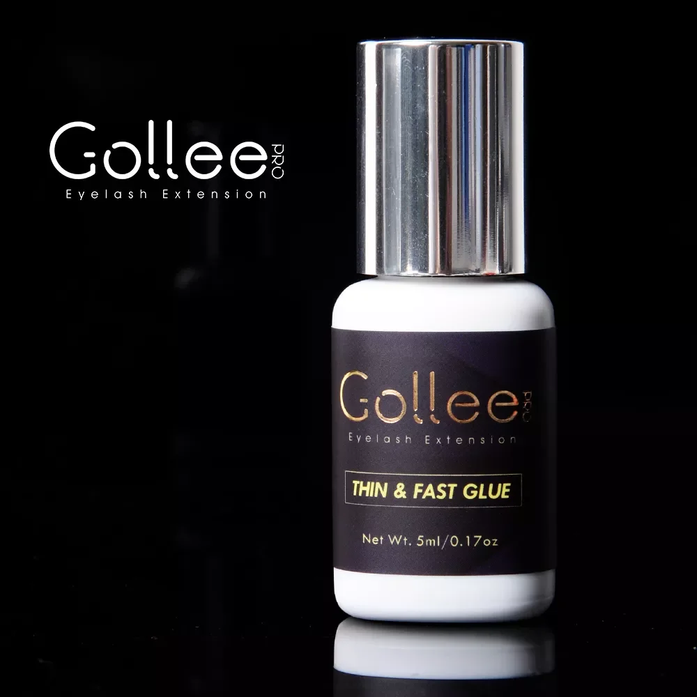 

NEW2022 Black 6-8 Weeks Long Retention Eyelash Extension Professional Glue Bulk Adhesive Lash