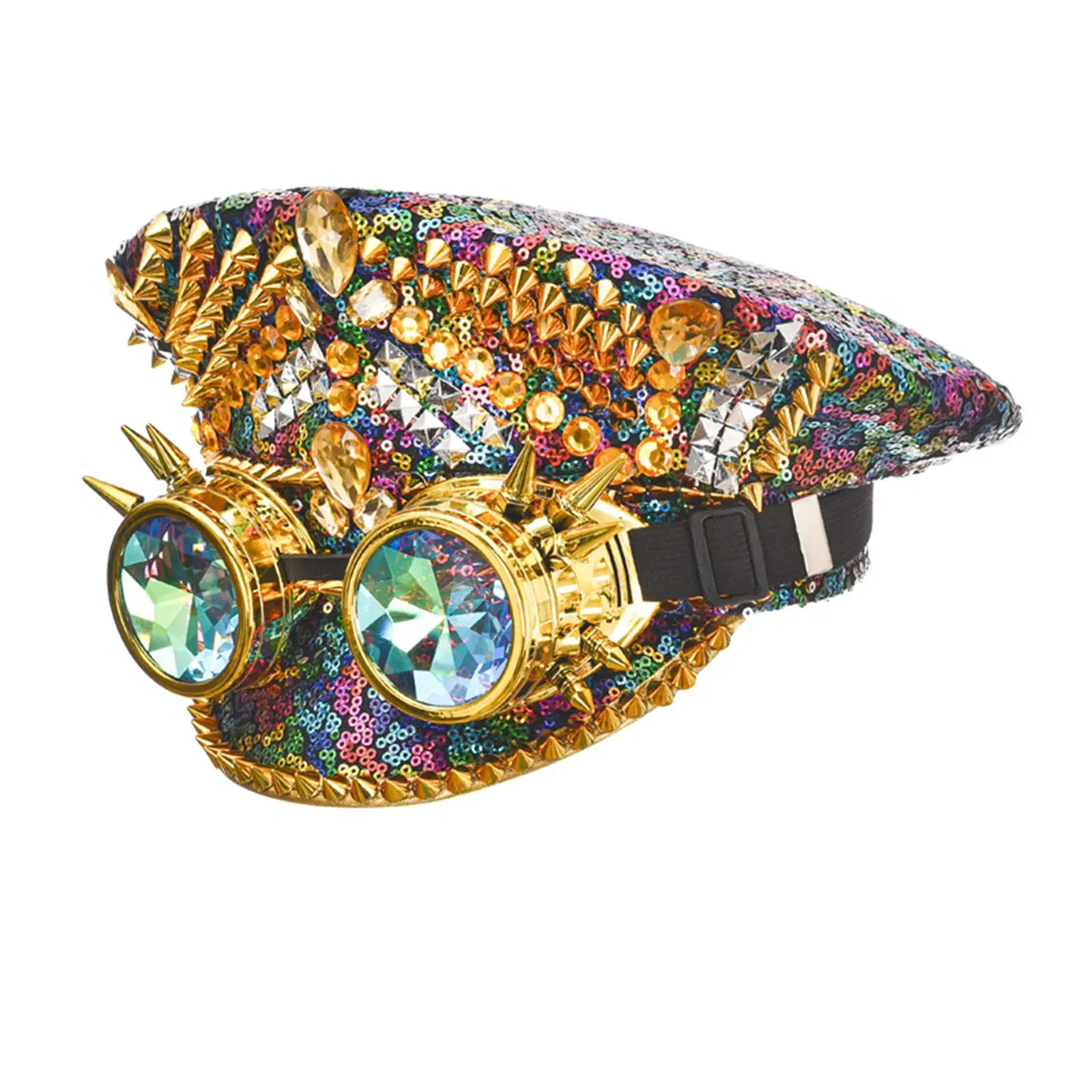 Готическая шляпа в стиле панк