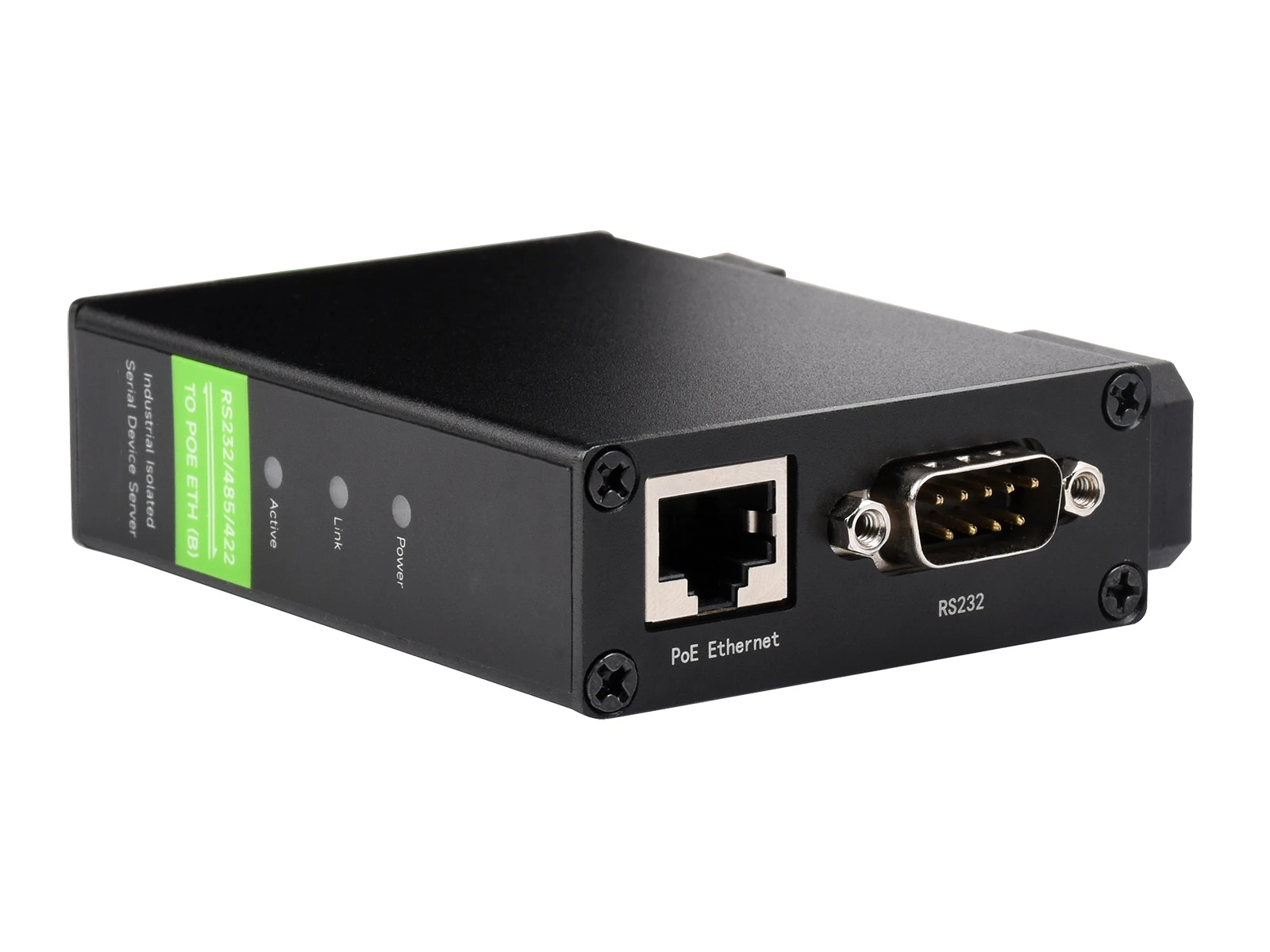 Serial port server RS232/485/422 to RJ45 Ethernet module TCP/IP to serial port module Rail serial port server (with POE)