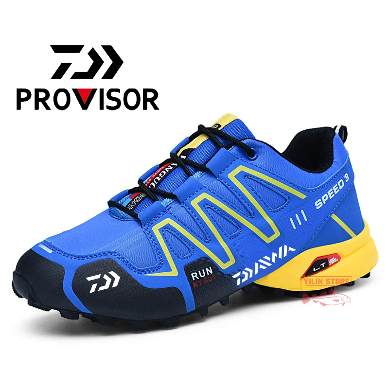 

Dawa for Fishing Shoes Non-slip Wear-resistant Off-road Outdoor Hiking Shoes Men's Breathable Casual Sports Shoes Cycling Shoes