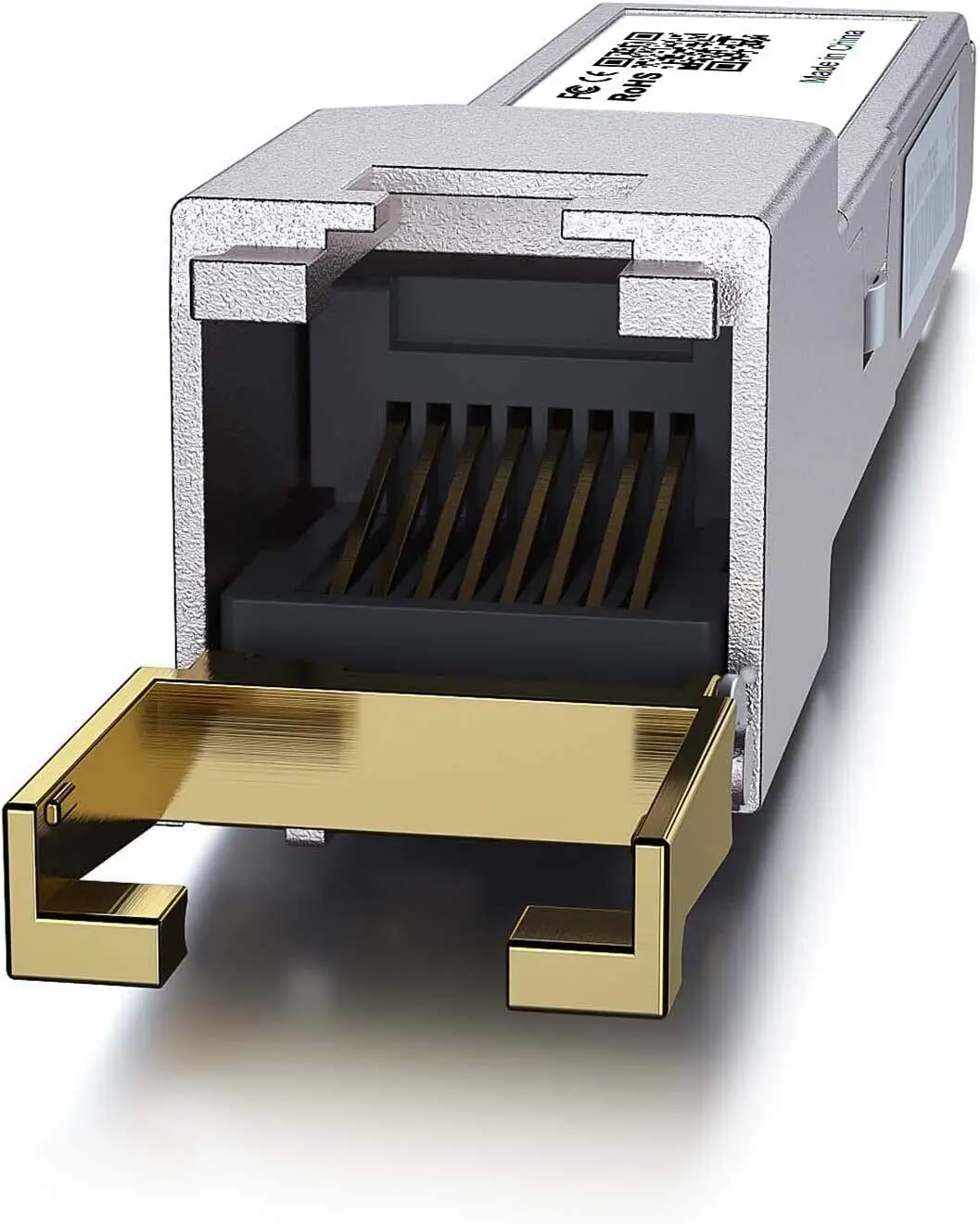 2.5G SFP-T, 2.5GBase-T, SFP to RJ45 SFP, Compatible with Ubiquiti UniFi, Fortinet, Netgear, TP-Link and Other Open Switches