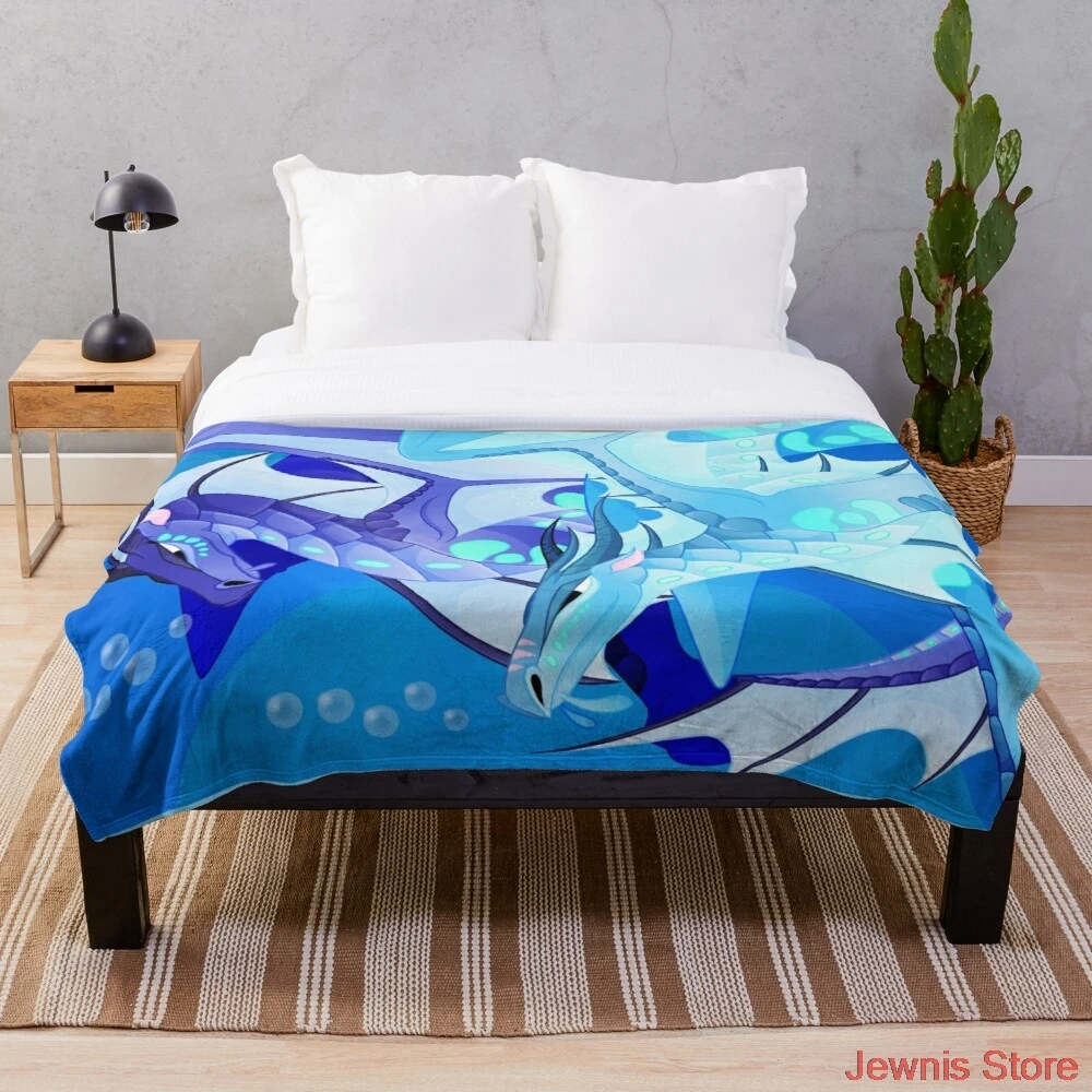 Одеяло Крылья огня цунами и риптид супермягкое одеяло с принтом для семьи машины