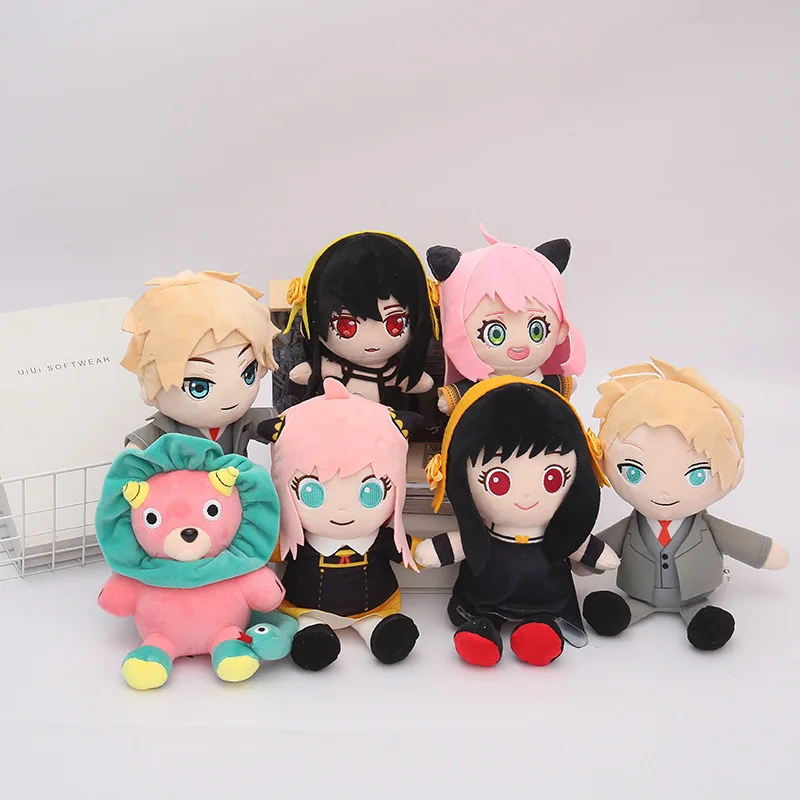 

Spy X Family Plush Anime Peripheral Anya Chimera Lion Soft Stuffed Pillow Toys Plushie Kawaii Big Size Cute Doll Children Gift