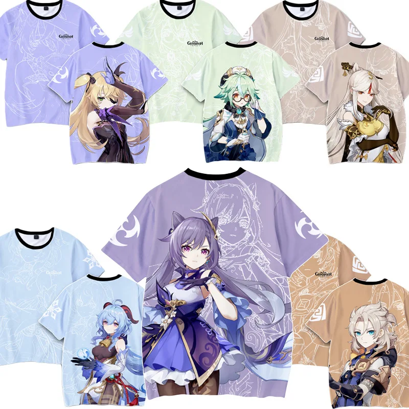 

Футболка унисекс с 3D-принтом, в стиле Харадзюку