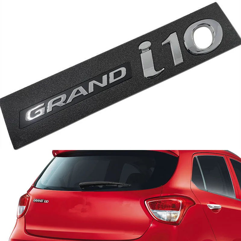 

For HYUNDAI GRAND i10 Emblem Trunk Lid Letter Logo Car Auto Badge Sticker