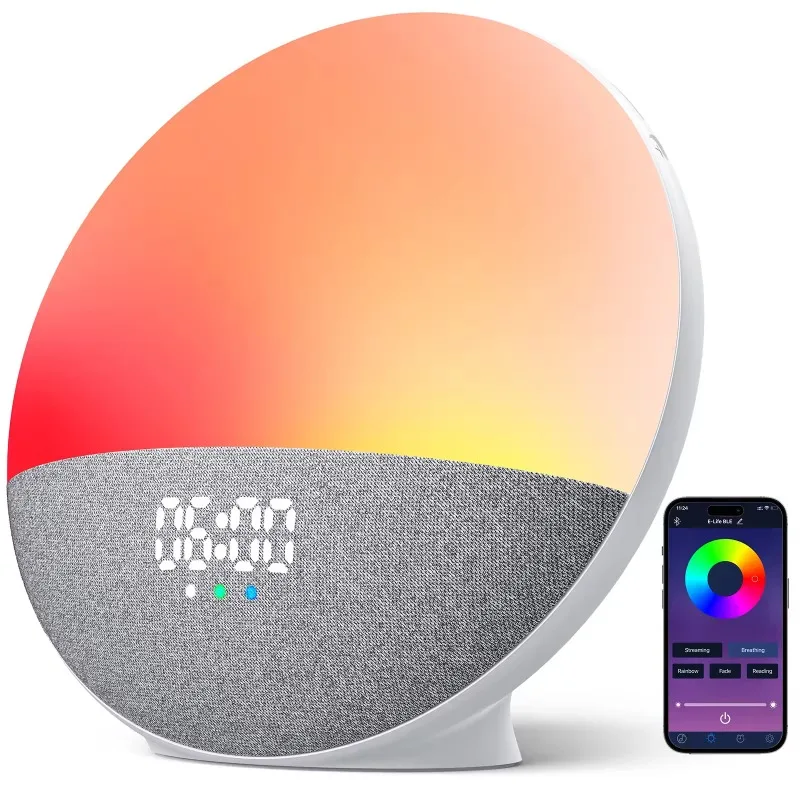 Последняя модель 2024 будильник для детей динамик с имитацией