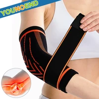 1piece adjustable sports elbow compression sleeve brace arm joint pain relief tennis golfers elbow tendonitis arthritis bursitis
