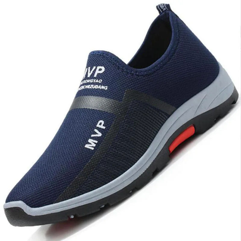 

Summer Mesh Men Shoes Lightweight Sneakers Men Fashion Casual Walking Shoes Breathable Slip on Mens Loafers Zapatillas Hombre