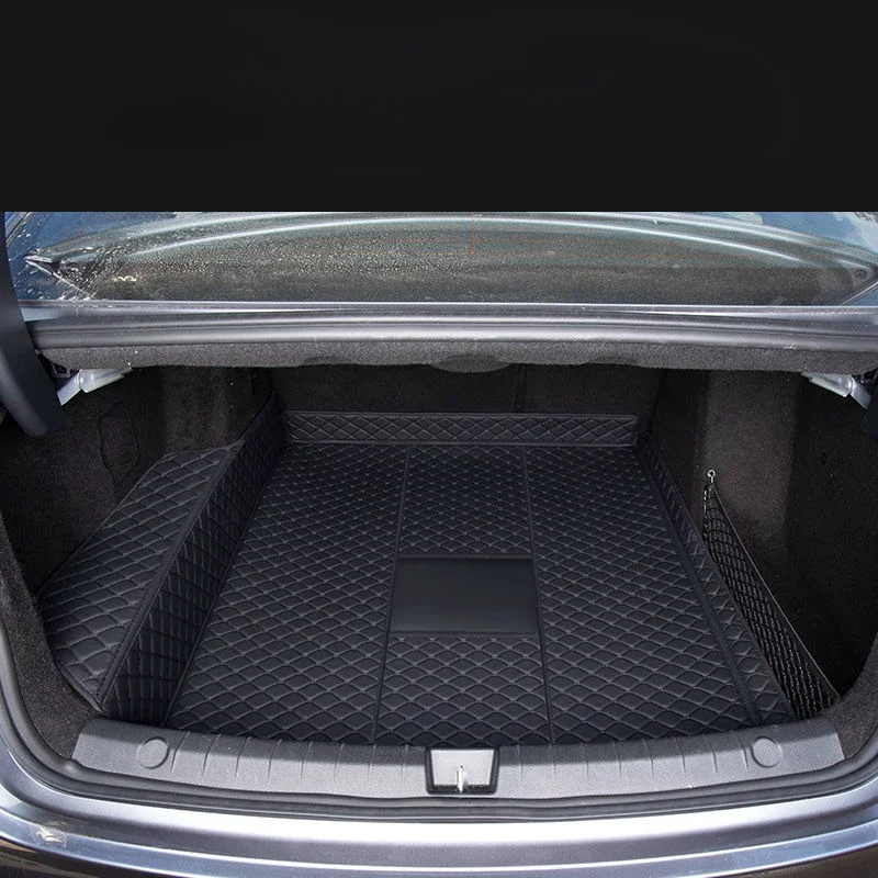 

Коврик в багажник автомобиля на заказ для BYD King 2024 Destroyer 05 DMI, кожаный коврик для багажника, водостойкая защита от грязи, аксессуары для интерьера