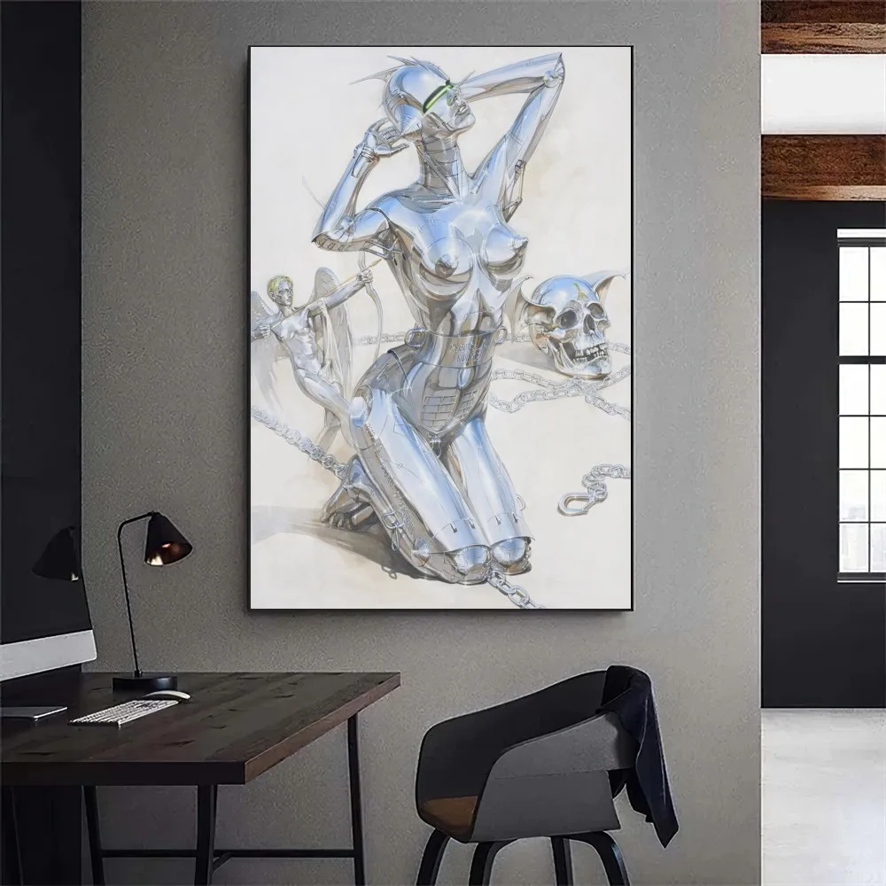 Постер-галерея Hajime S-Sorayama настенные наклейки украшение для дома самоклеящиеся