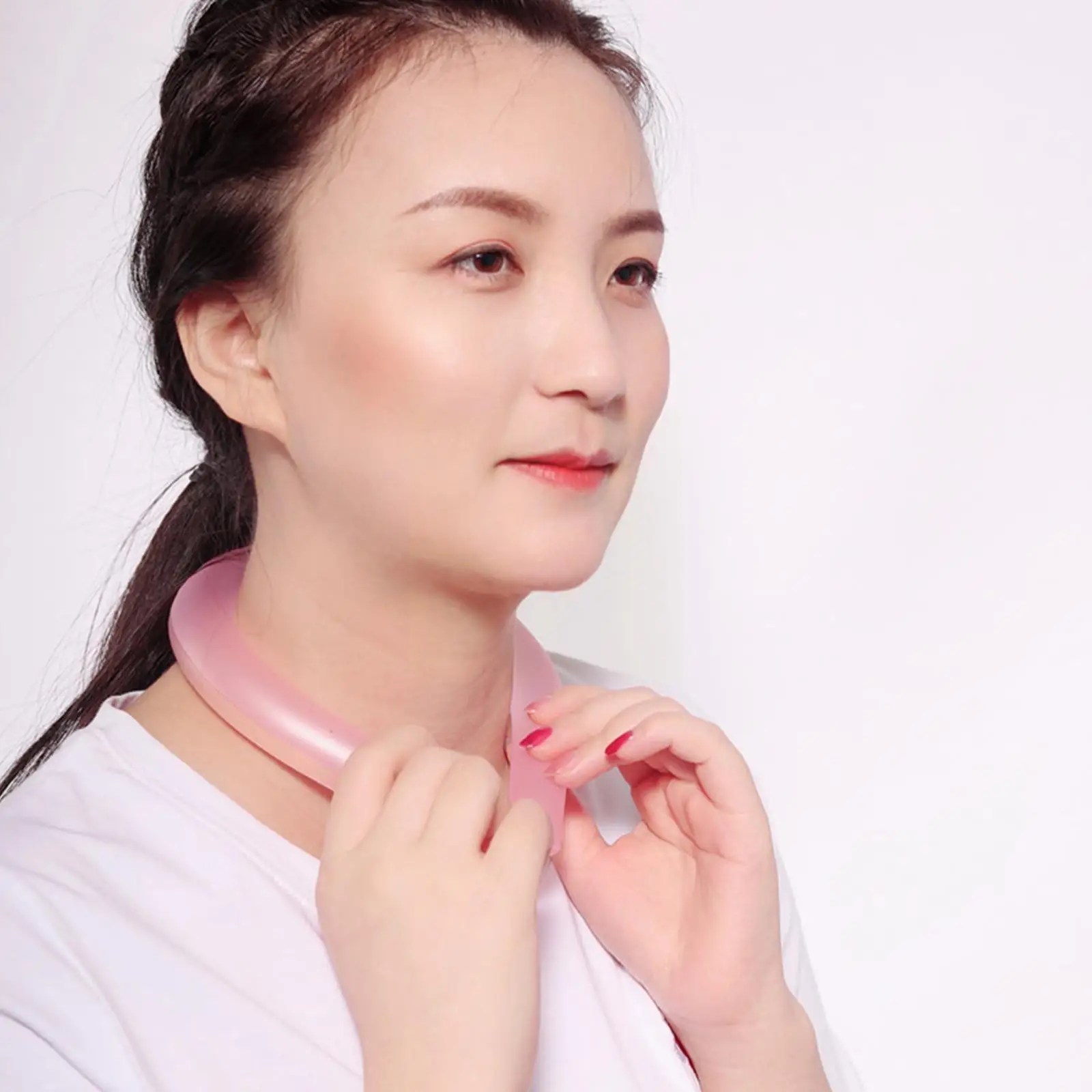 

New Neck Cooling Tube Wearable Cooling Neck Wraps Hands Cooling Products Cooler Gel Neck Reusable Pack Free Ice Summer Cold F9V8