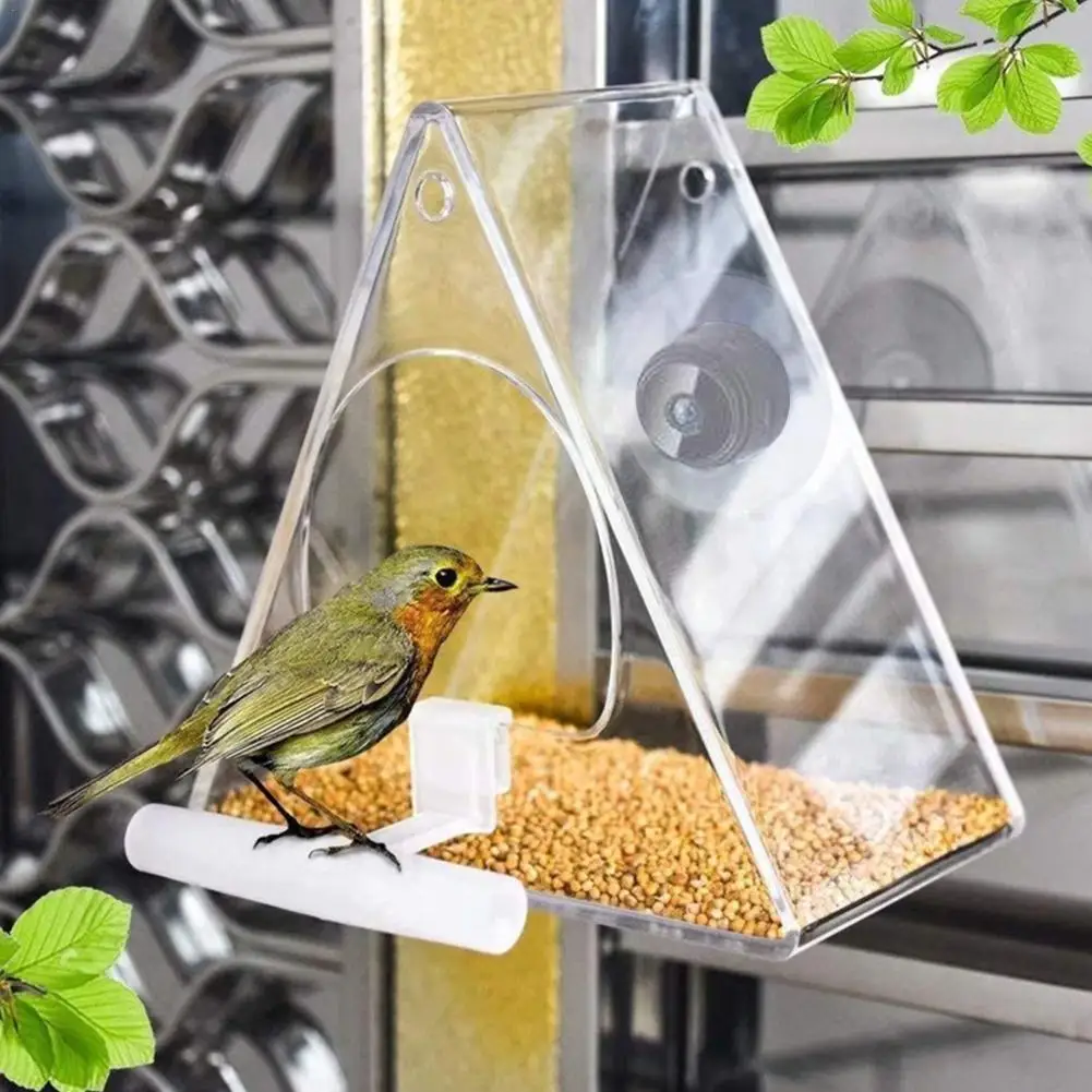 

Smart Bird Feeder With Camera Bird Feeders House With Wireless WiFi Bird Camera 1080p For Outdoor Bird Watching Capture Pho K8Q0