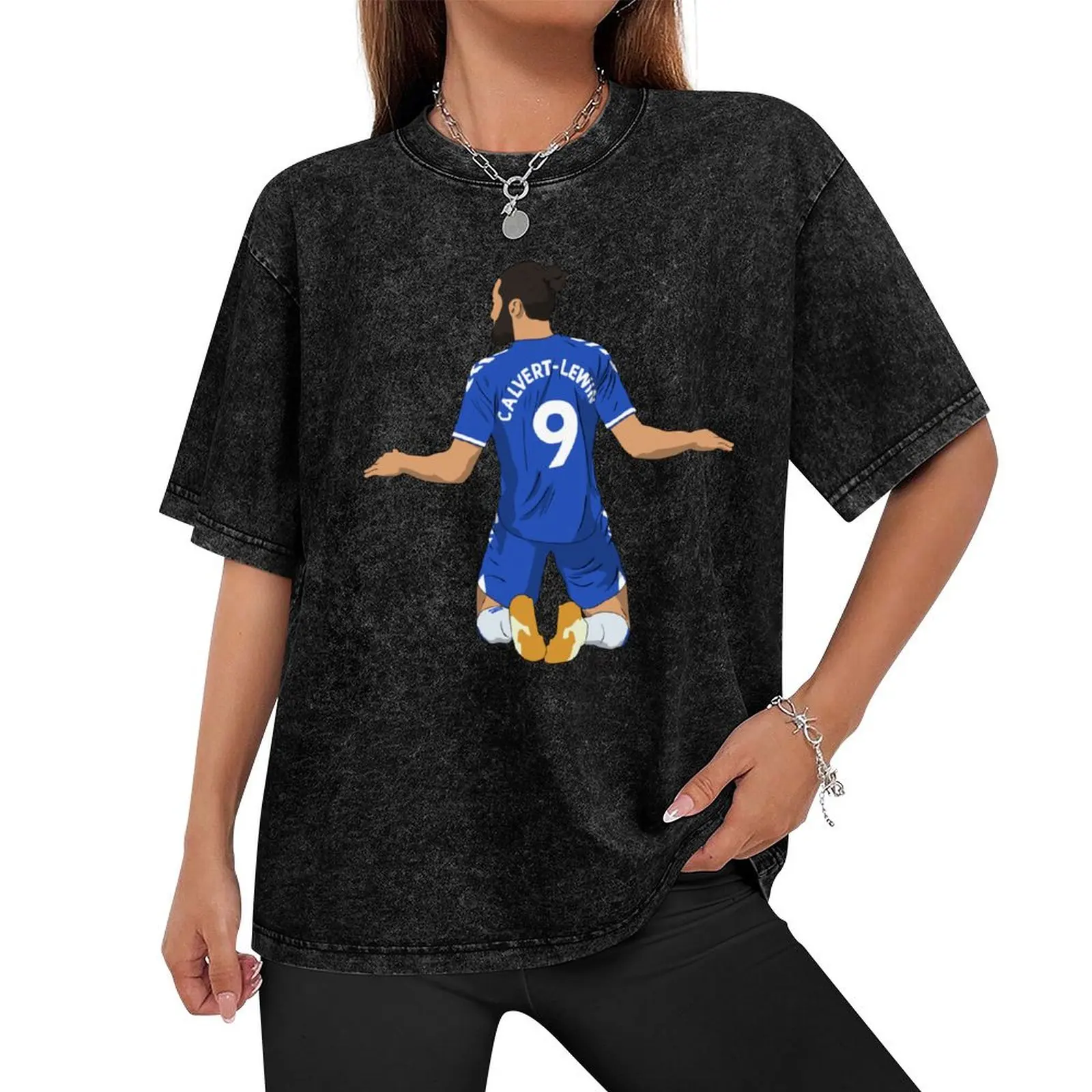 Футболка Dominic Calvert Lewin Goal Celebration забавные подарки летняя рубашка с графикой