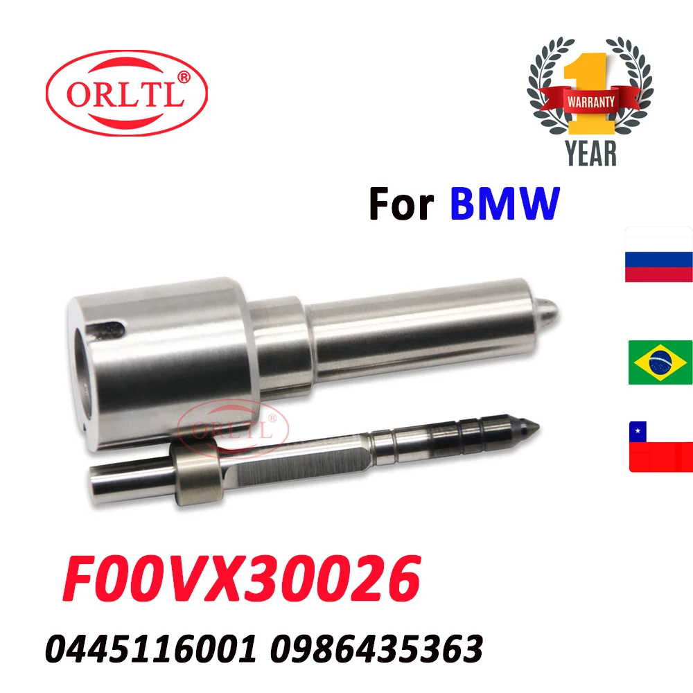 ORLTL F00VX30026 Форсунка дизельного топлива 0445116001 0986435363 0 445 116 001 ДЛЯ BOSCH PIEZO BMW 120 320 520 X3 2 0D