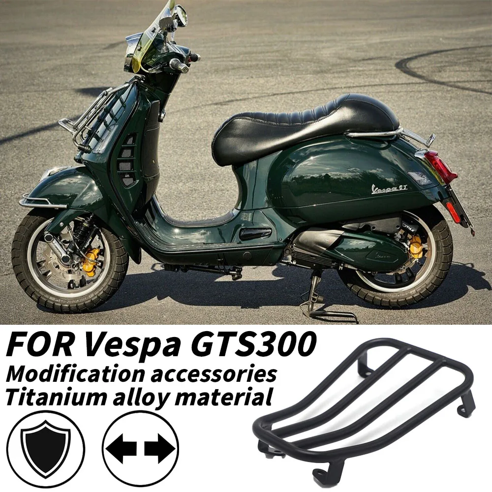 

For GTS300 GTS-300 Foot Pedal Rear Luggage Rack Bracket Holder for VESPA GTS 300 2017 2018 2019 Motorcycle Accessories