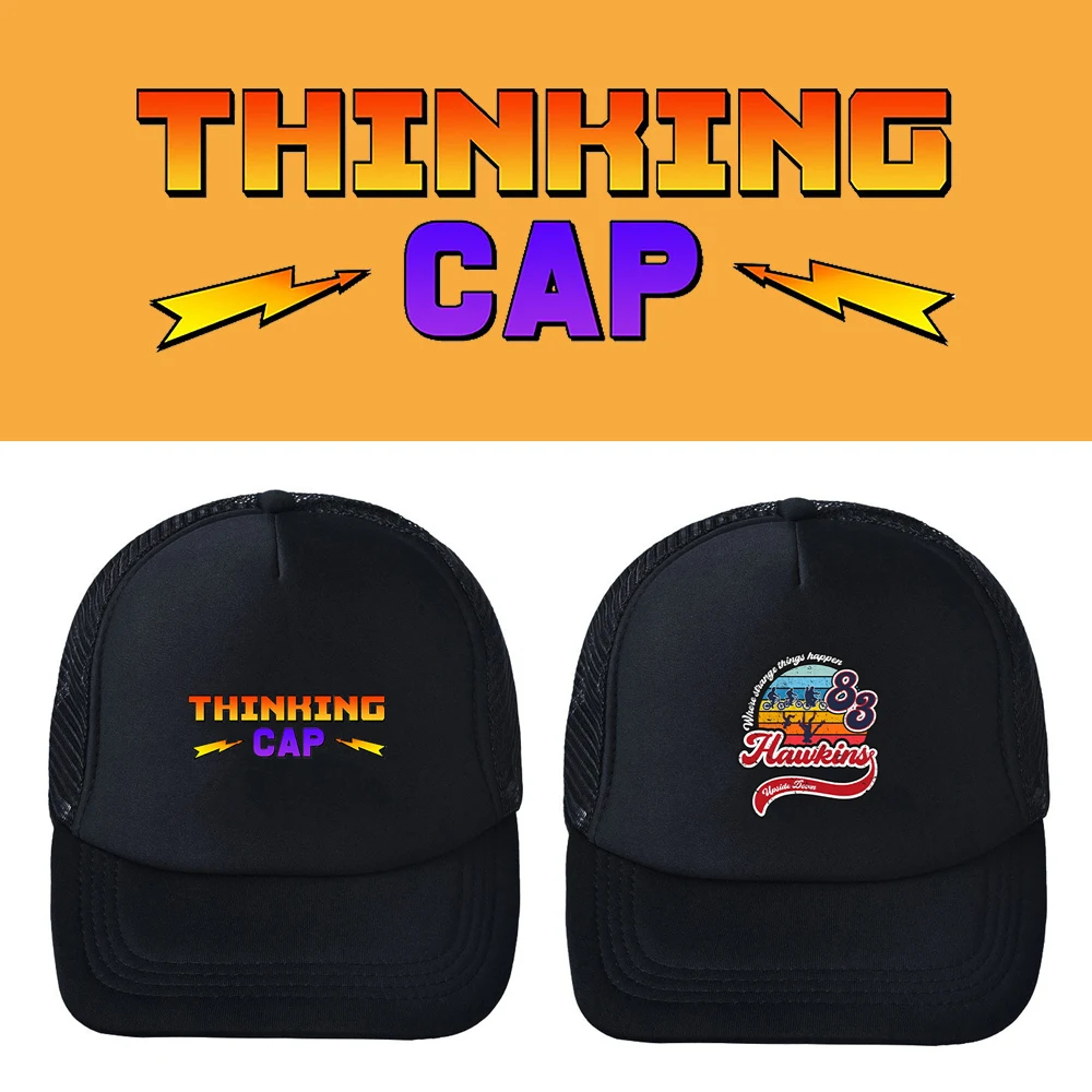 

Бейсболка для мужчин и женщин, Снэпбэк Кепка из фильма «очень странные дела», Повседневная Уличная Кепка Для Взрослых, в стиле хип-хоп, уличн...