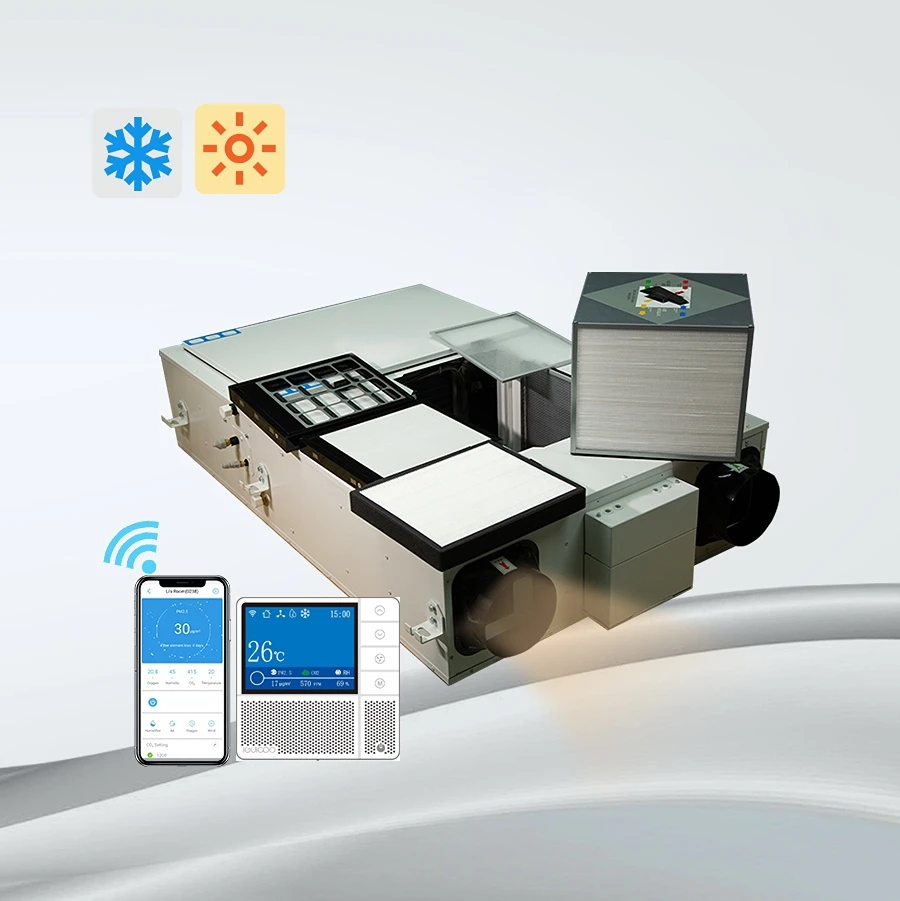 Рисунок 3 - Система вентиляции с подогревом