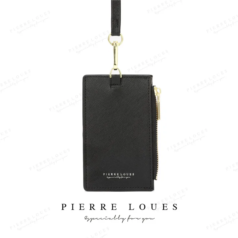 

Настольные аксессуары, офисный держатель для карт из искусственной кожи, рукава на молнии, фотокарта, держатель для удостоверений личности большой емкости, роскошный держатель для фотокарт