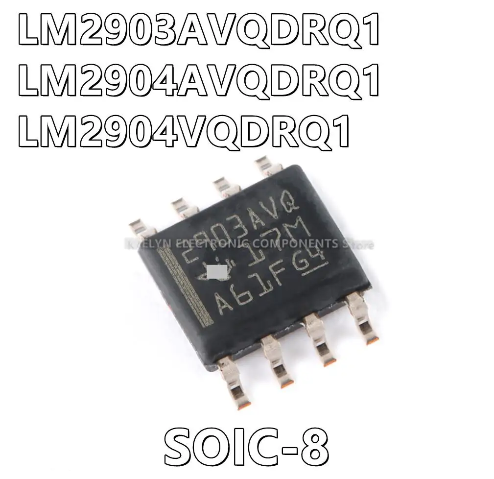

10Pcs/lot LM2903AVQDRQ1 2903AVQ LM2904AVQDRQ1 2904AVQ LM2904VQDRQ1 2904VQ1 SOIC-8