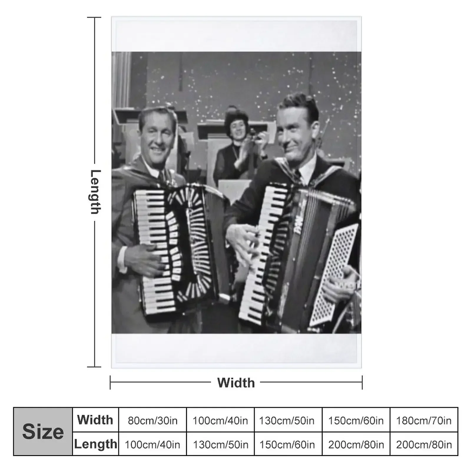 Фото Одеяло Lawrence Welk & Myron Floren для малышей, клетчатые одеяла №2