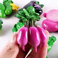 creative vegetable refrigerator stickers simulation magne