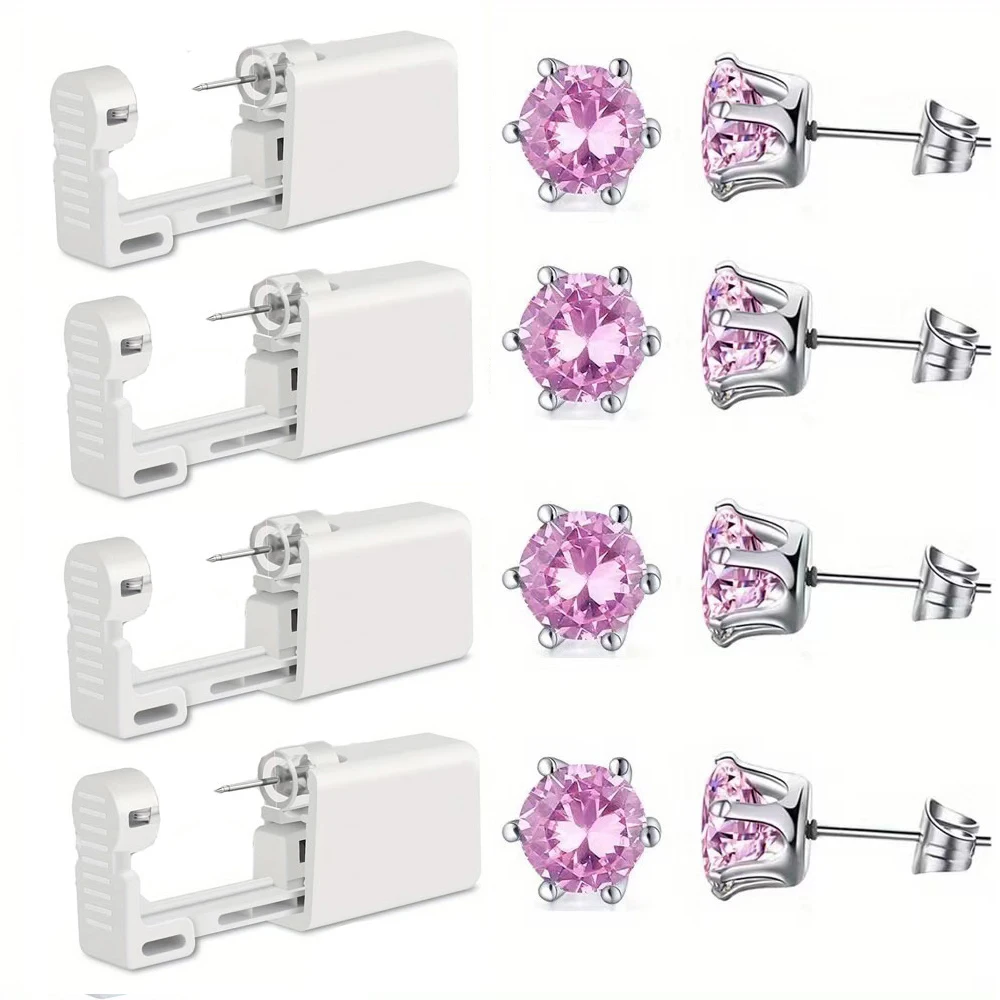 12/24 шт. комплект ювелирных изделий для пирсинга ушей одноразовый безопасный