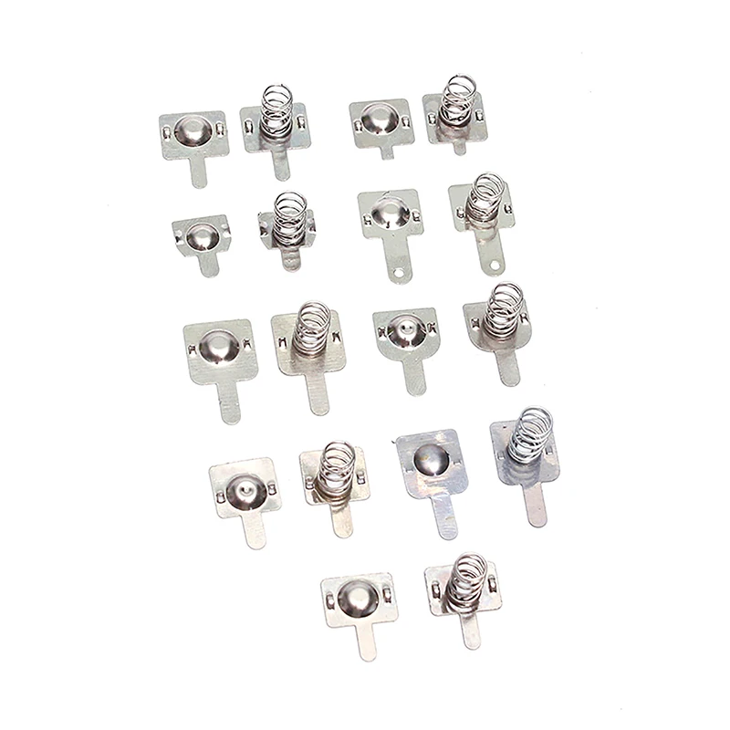 100 шт./компл. пружина батареи типа АА или ААА 7 No. Положительные и отрицательные