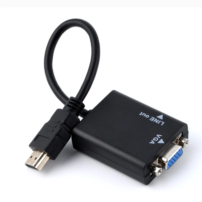 HDMI штекер-гнездо VGA компьютерный проигрыватель рекламная телеприставка к