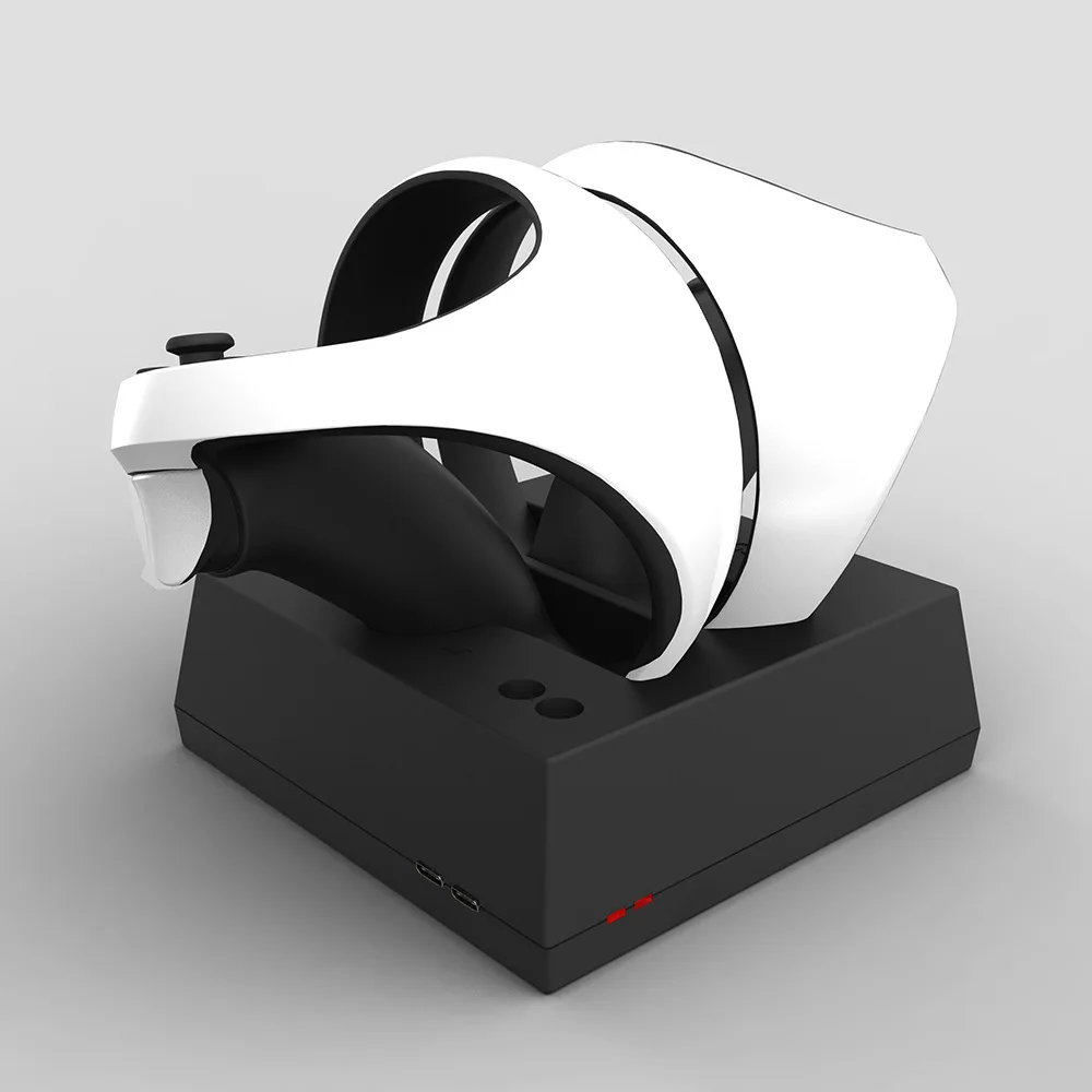 

For PS VR2 charging base VR handle charger portable VR2 game accessories charging base 2-in-1 VR multi-function charging